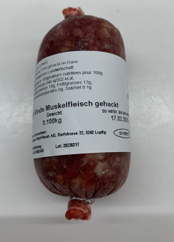 Rind Muskelfleisch BIO Suisse Knospe 100g